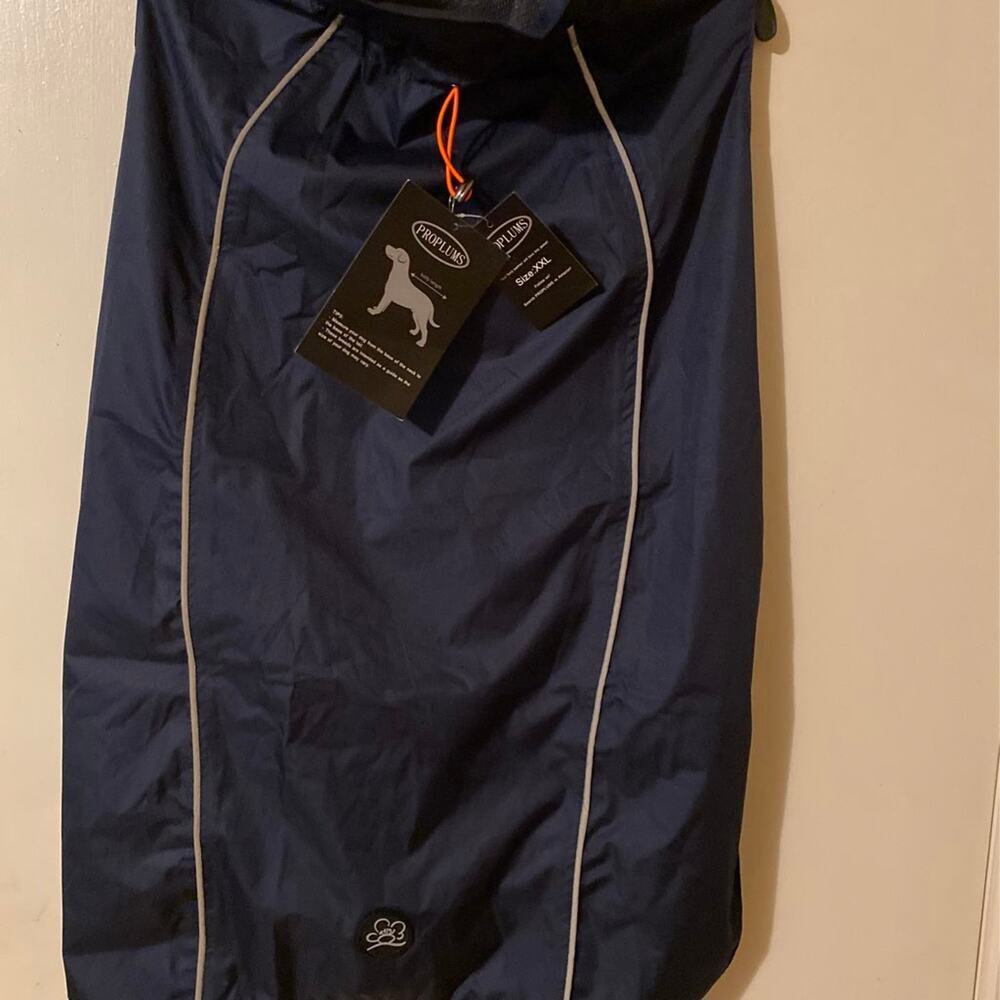 Dog rain jacket size 2x
